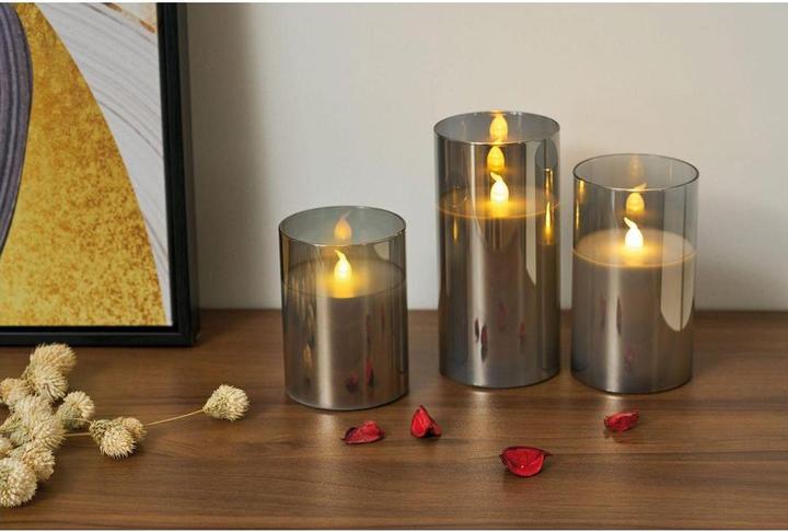Immagine prodotto Pauleen Candela di cera LED Classy Smokey (3 x)