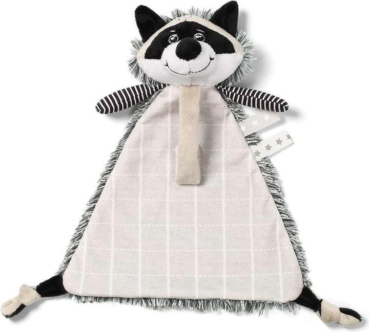 Produktbild Babyono Kuscheltier - Nickerchen mit Schnullerhalter, RACOON ROCKY, 747