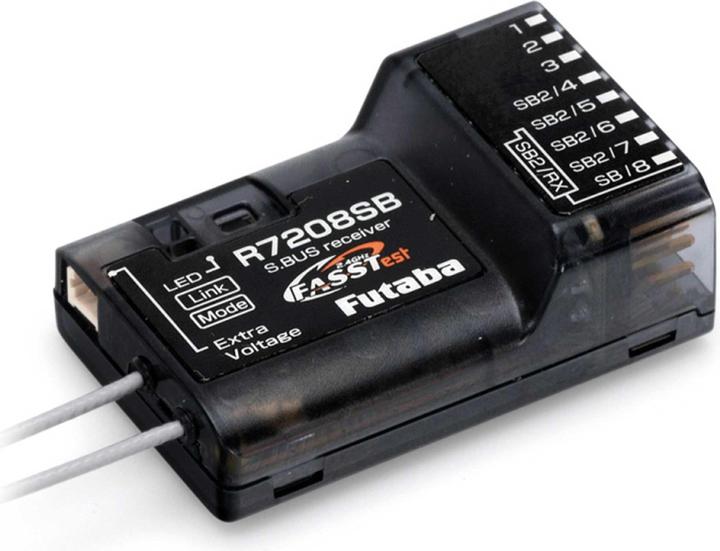 Actual product image Futaba T16IZS / R7208SB 2.4Ghz FASSTest