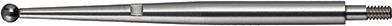 Actual product image Käfer Measuring insert Ø 2 mm length 34.7 mm ball M1.6 carbide feeler lever gauge (mm)