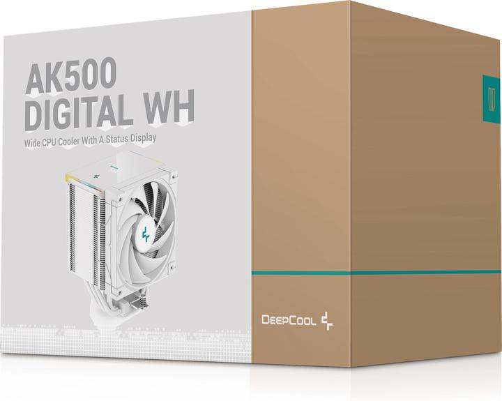 Actual product image Deepcool AK500 Digital WH (160 mm)