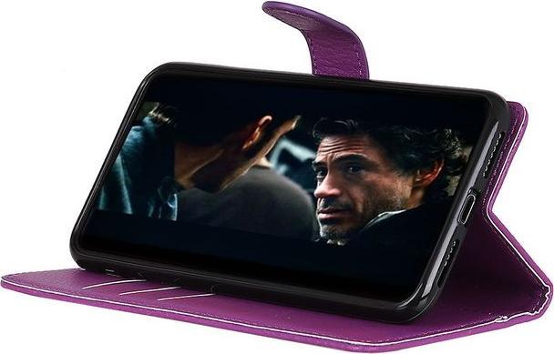 Actual product image MU Classic Litchi Leather Bookcover Series (Samsung Galaxy Note 20 Ultra)