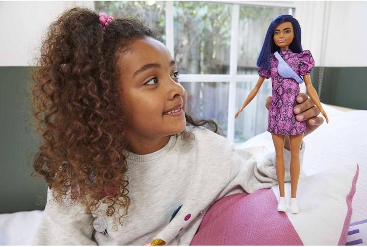 Produktbild Barbie Fashionistas Puppe im Schlangenmuster Kleid