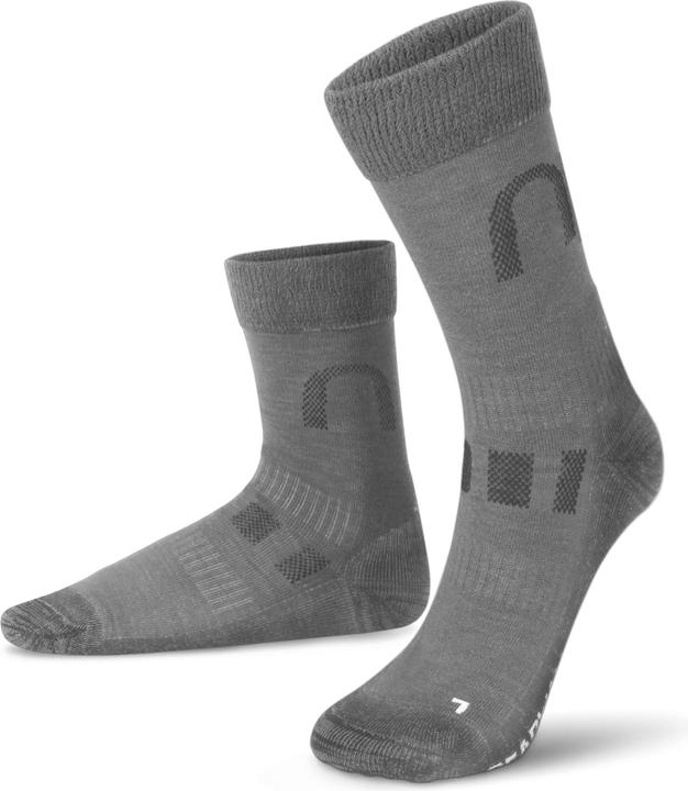 Normani 2 Paar Merinowollsocken Wander- und Trekkingsocken Melton