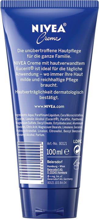 Actual product image NIVEA Cream tube (Body cream, 100 ml)