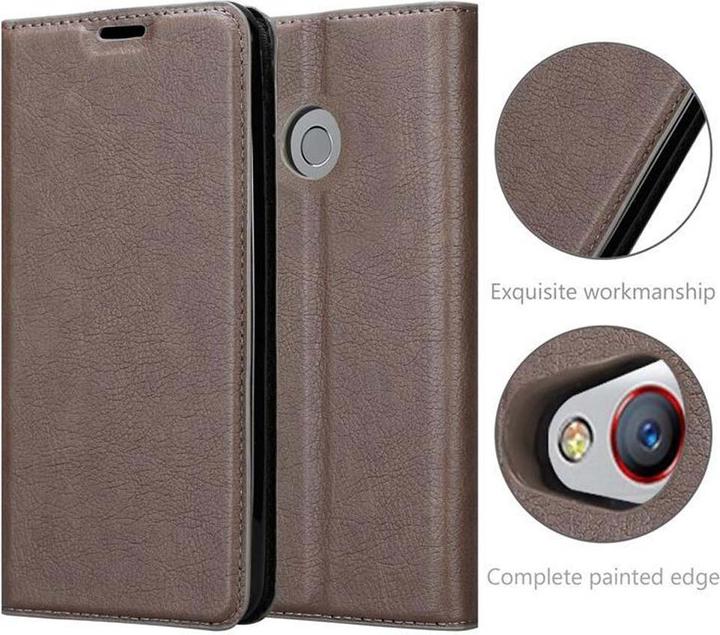 Productafbeelding Cadorabo Boek Onzichtbare Magneethoes (ZTE Nubia Z11 Mini S)