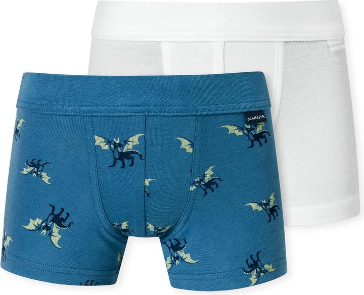 Image du produit Schiesser Retro Boxer Fine Rib (116, lot de 2)