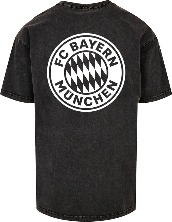 Produktbild FC Bayern München Mia San Mia Acid Washed Heavy Oversize Tee - 111613 (S)