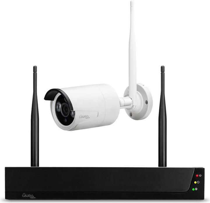 Produktbild Casativo Funk-Überwachungssystem, 8 QHD-Kameras & HDD-Rekorder, App-Fernzugriff