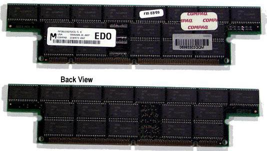 Actual product image HPE MEM DIMM,256MB,ECC,EDO,DRA (DDR-RAM)