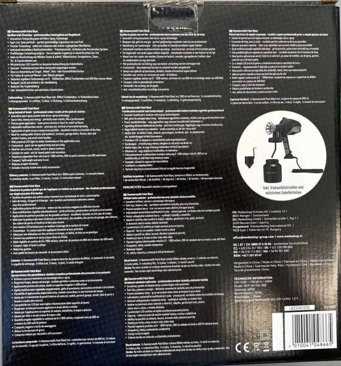 Actual product image MediaShop Hammersmith Paint Blast