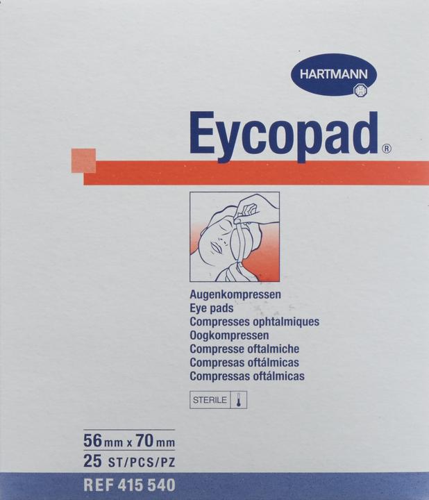 Produktbild IVF Hartmann Augenkompressen 70x56mm steril