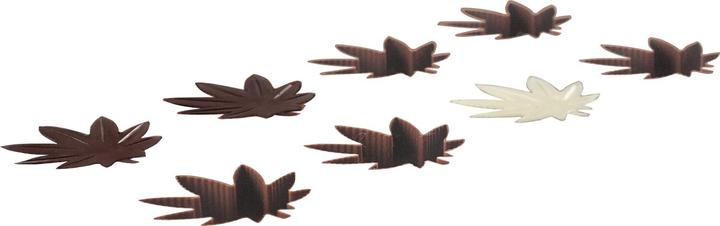 Actual product image Ibili Silicone moulds hemp motif chocolates 10.5x21x2.5 cm Mould for making hemp chocolate