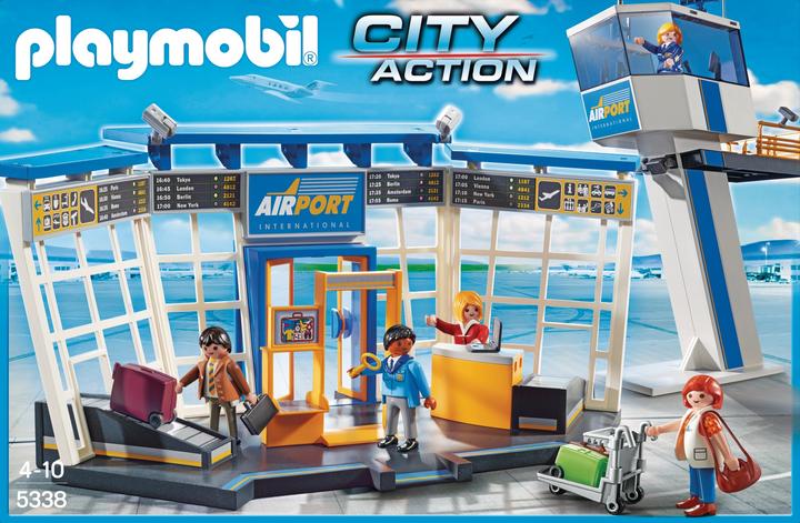 Immagine prodotto Playmobil City-Flughafen mit Tower (5338, Playmobil Città d'azione)