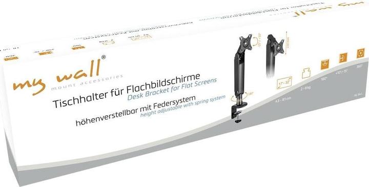 Produktbild myWall Höhenverstellbarer Tischhalter für Flachbildschirme (Tisch, 32")