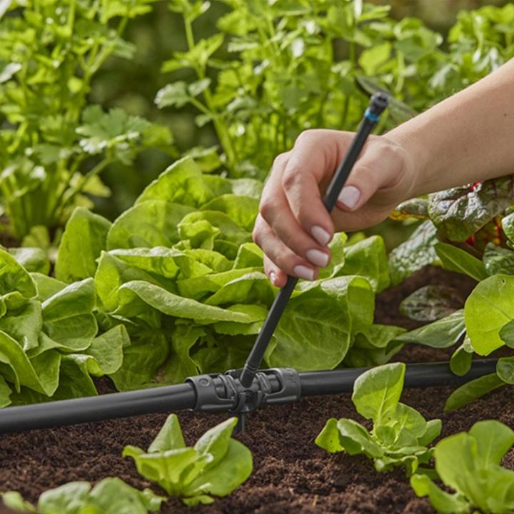 Actual product image Gardena Micro-Drip-System T-piece for spray nozzles (Drip irrigation connector + branch)