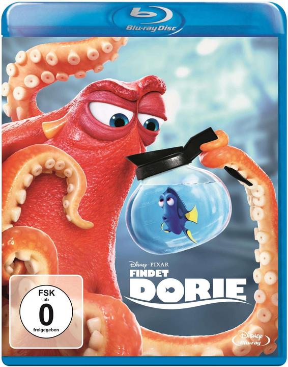 Actual product image Find Dory (Blu-ray, 2016, German, English)