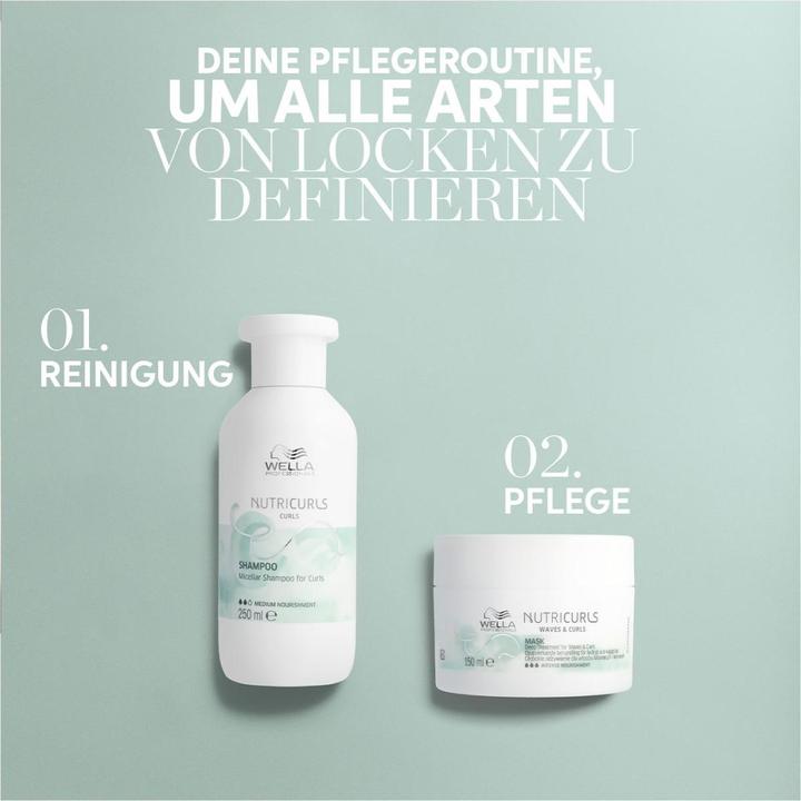 Produktbild Wella NutriCurls Mizellen (1000 ml, Flüssiges Shampoo)