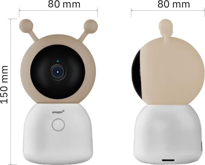 Actual product image Omajin Baby monitor (Video & Audio)