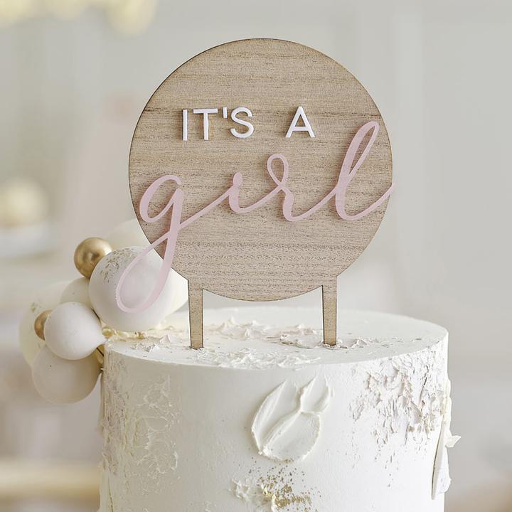 Produktbild Ginger Ray Cake Topper - It's a Girl