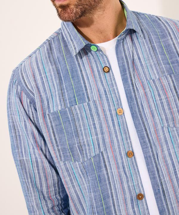 Produktbild Joe Browns Denim Striped Long Sleeve Shirt (S)