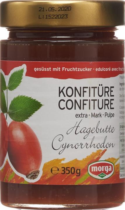 Actual product image Morga Jam rosehip pulp fruittz (350 g)