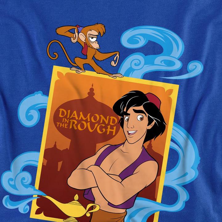 Immagine prodotto Aladdin Diamond In The Rough Maglietta Abu Adulto Unisex (M)