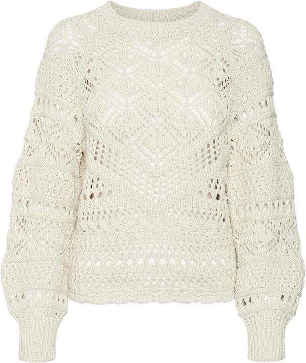 Actual product image Vero Moda Round neck balloon sleeve jumper knitted jumper (S)