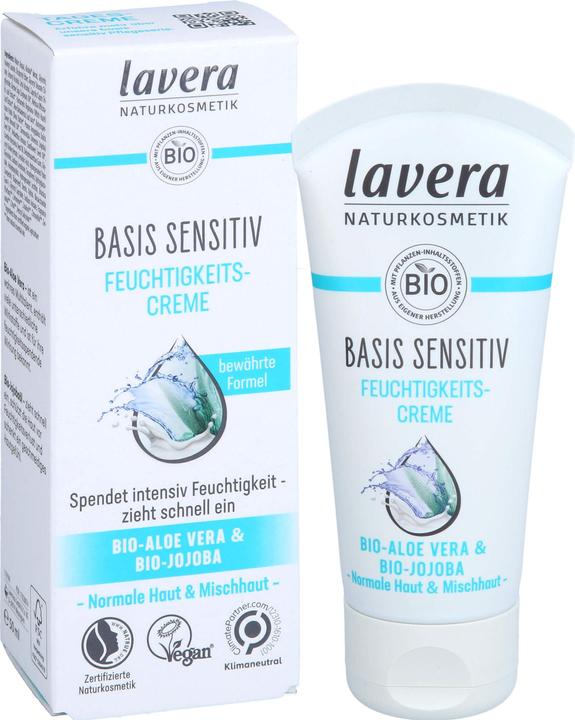 Produktbild Lavera basis sensitiv (50 ml, Tagescreme, Bis SPF 10)