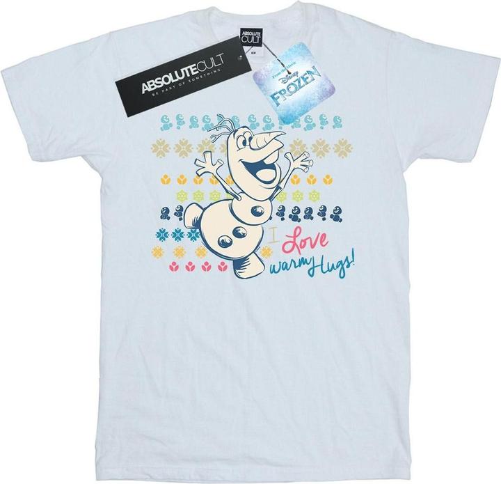 Disney Frozen I Love Warm Hugs TShirt (L)