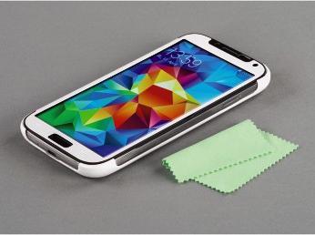 Productafbeelding Hama Spiegel, Samsung, Galaxy S5, Zilver, Wit (Samsung Galaxy S5)