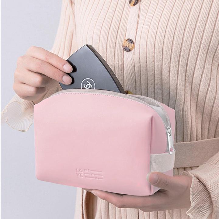 Image du produit JTI Trousse de toilette, résistante à l'eau - Rose
