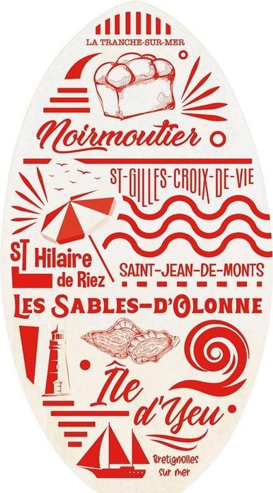 Actual product image HP Skimboard Bois 89cm Vendee