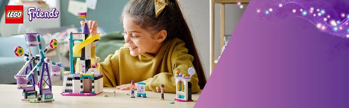 Image du produit LEGO La grande roue et le toboggan magiques (41689, LEGO Friends)