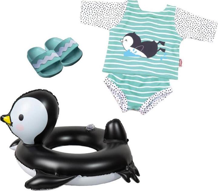Heless Puppenschwimmset Pinguin