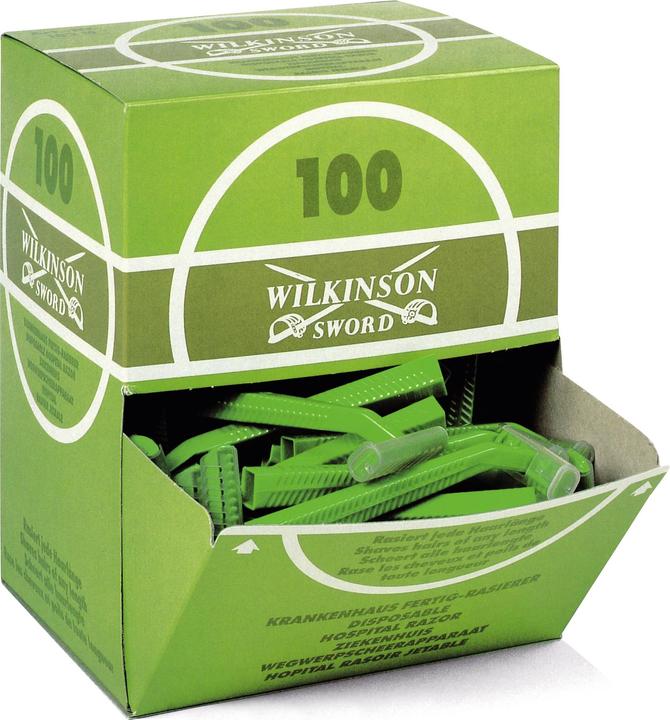 Actual product image Wilkinson disposable hospital razor 100pcs