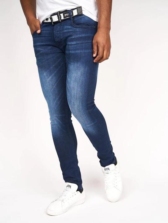 Actual product image Crosshatch Mens Barbeck Slim Jeans (32)