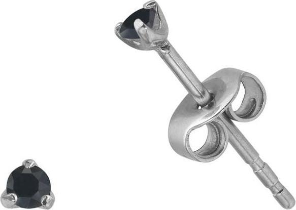 Bijouteria Ohrstecker (Edelstahl, Zirkonia, PVC)