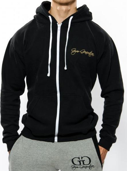 Image du produit Gym Generation Warriors ZIP Hoodie BLACK (S)