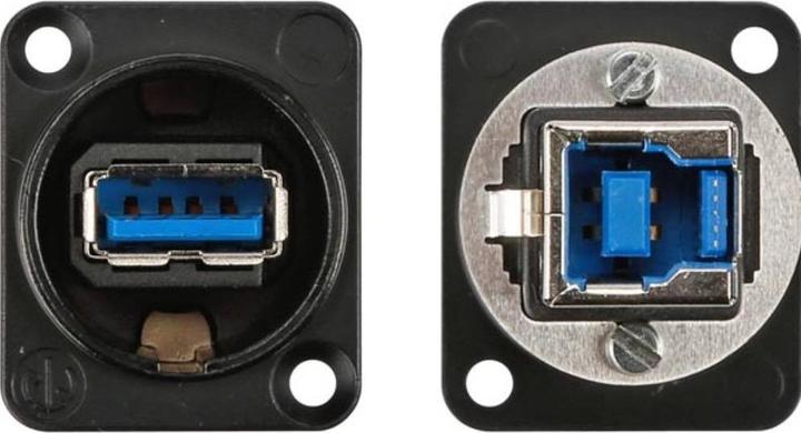 Produktbild Neutrik Reversible USB-Durchführung 3.0 Buchse, Einbau Durchführung Inhalt: 1 St.