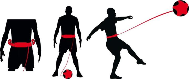 Image du produit Avento Ceinture d'entraînement pour le football 75BC Noir