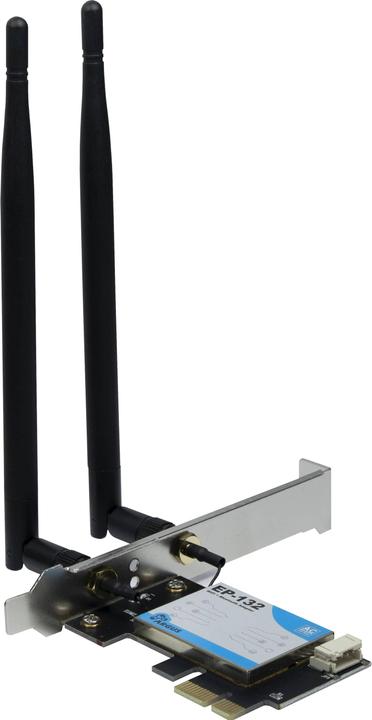 Intertech Wi-Fi 5 PCIe Adapter EP-132 Antenne,Bluetooth 4.2 (Mini PCI Express)