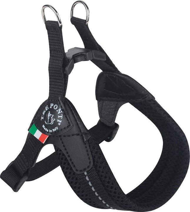 Produktbild Tre Ponti Easy Fit Mesh verstellbar schwarz 2 (S, Hund, Spazieren)