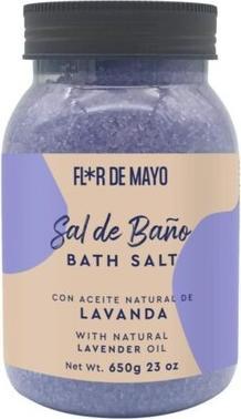 Actual product image Flor De Mayo Treasures of the Sea Lavender Bath Salt 650g (Bath salts)