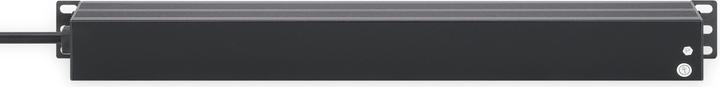 Actual product image Intellinet 19" 8-way socket strip / PDU, protective contact, 1 U