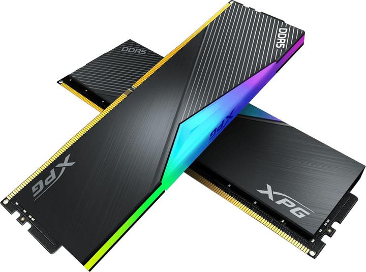 Actual product image Adata DIMM 48 GB DDR5-6800 (2x 24 GB) dual kit (black, AX5U6800C3424G-DCLARBK, XPG Lancer RGB) (2 x 24GB, 6800 MHz, DDR5 RAM, DIMM)