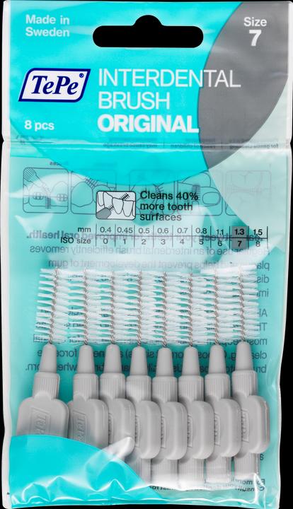 Actual product image TePe Interdental brushes Original ISO 7 (8 x, 1.30 mm)