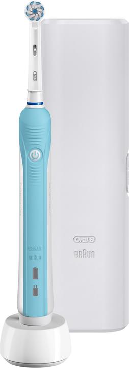 Image du produit Oral-B Pro 1 - 750- Brosse à dents électrique + étui de voyage en prime (Brosse à dents oscillo-rotative)