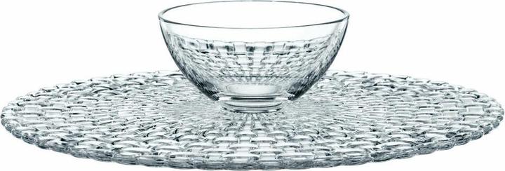 Nachtmann Kuchenplatte/Chip and Dip Stk/1 4126/32cm Bossa No