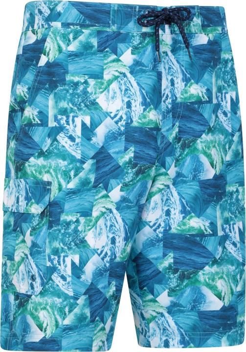Actual product image Mountain Warehouse Mens Ocean Patterned Boardshorts (L)
